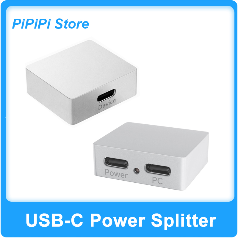 Home Automation Raspberry Pi - Divisor de Energia e Dados USB-C
