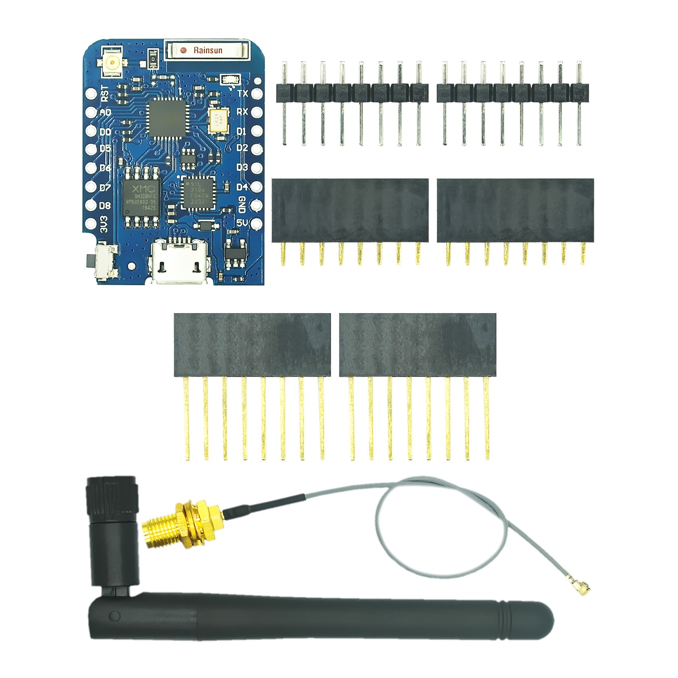 WEMOS-Conector Antena Externa, - Esp8266 Nodemcu Board avaliação e preço