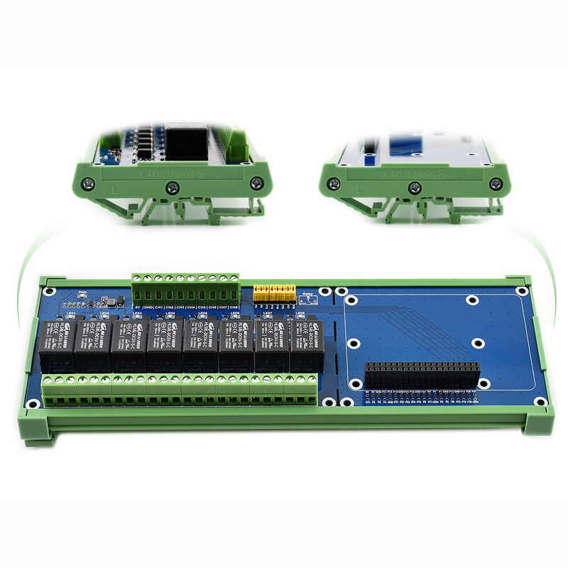 Placa de Expansão de Relé Rasp - Relay 8 Channel Board avaliação e preço
