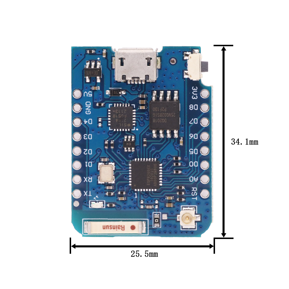 WeMos-D1 Mini Pro Development  - Esp8266 Nodemcu Board avaliação e preço