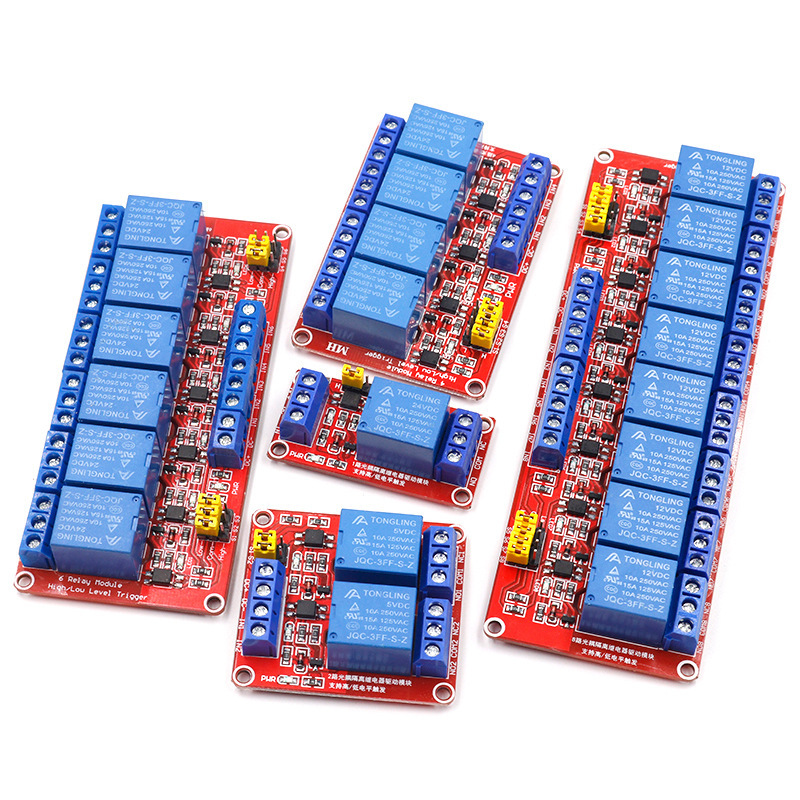 Módulo de Relé de 1/2/4/8 cana - Relay 8 Channel Board avaliação e preço