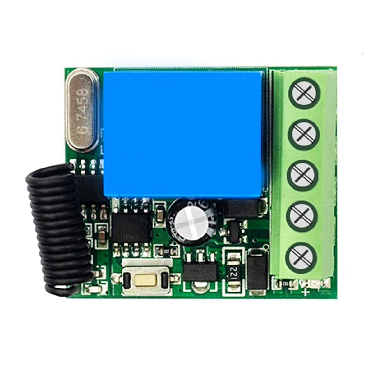Módulo Receptor de Relé A72Z 4 - 433Mhz Receiver Module avaliação e preço