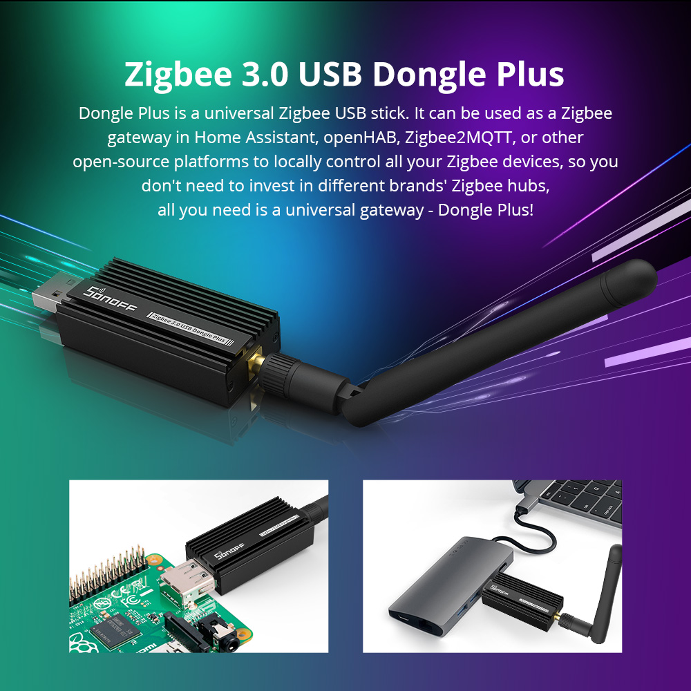 Sonoff zigbee dongle-e 3.0 usb - Zigbee Coordinator Stick avaliação e preço