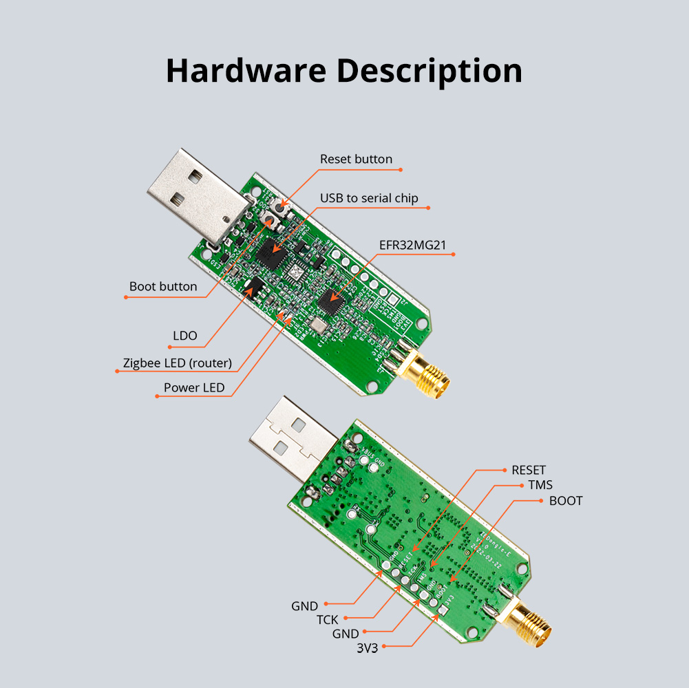 Sonoff zigbee dongle-e 3.0 usb - Zigbee Coordinator Stick avaliação e preço